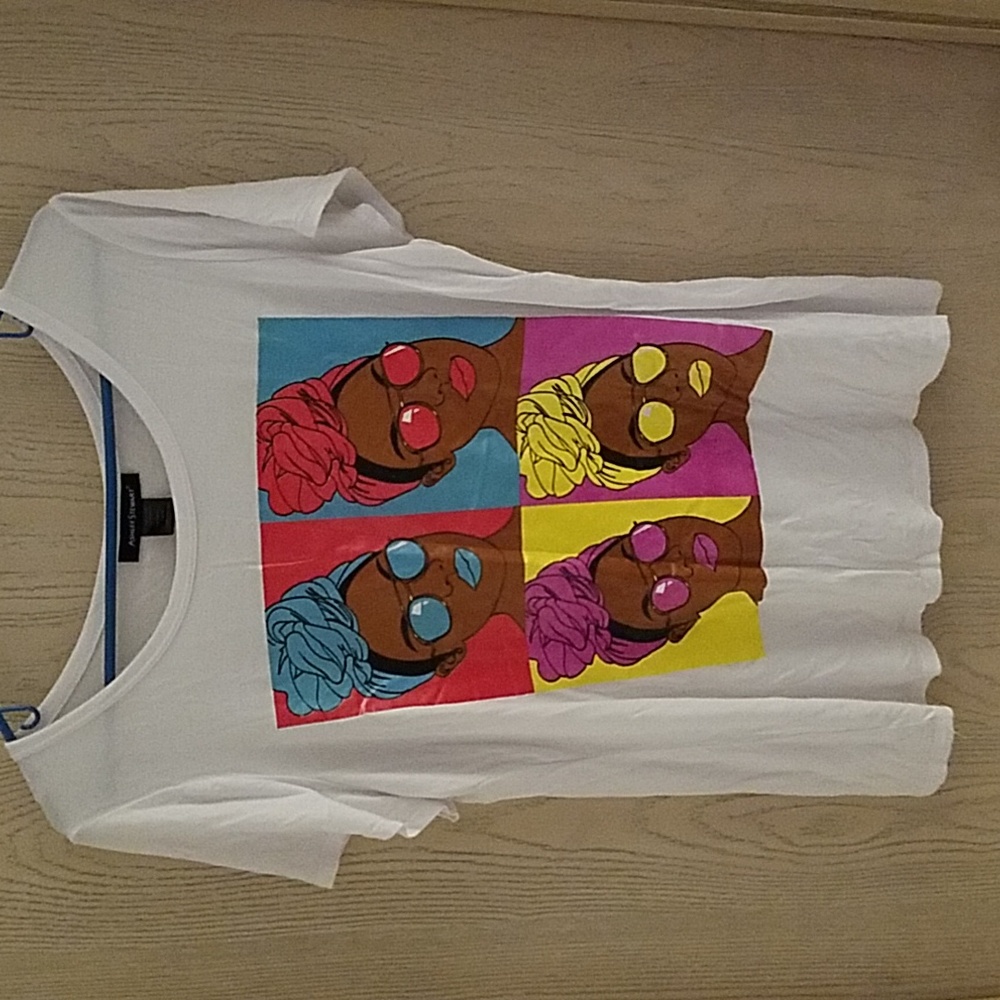 Ashley Stewart- print tshirt sz. 14/16